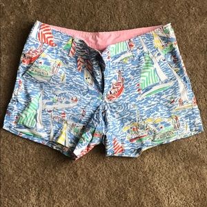 Printed Lilly Pulitzer Callahan shorts